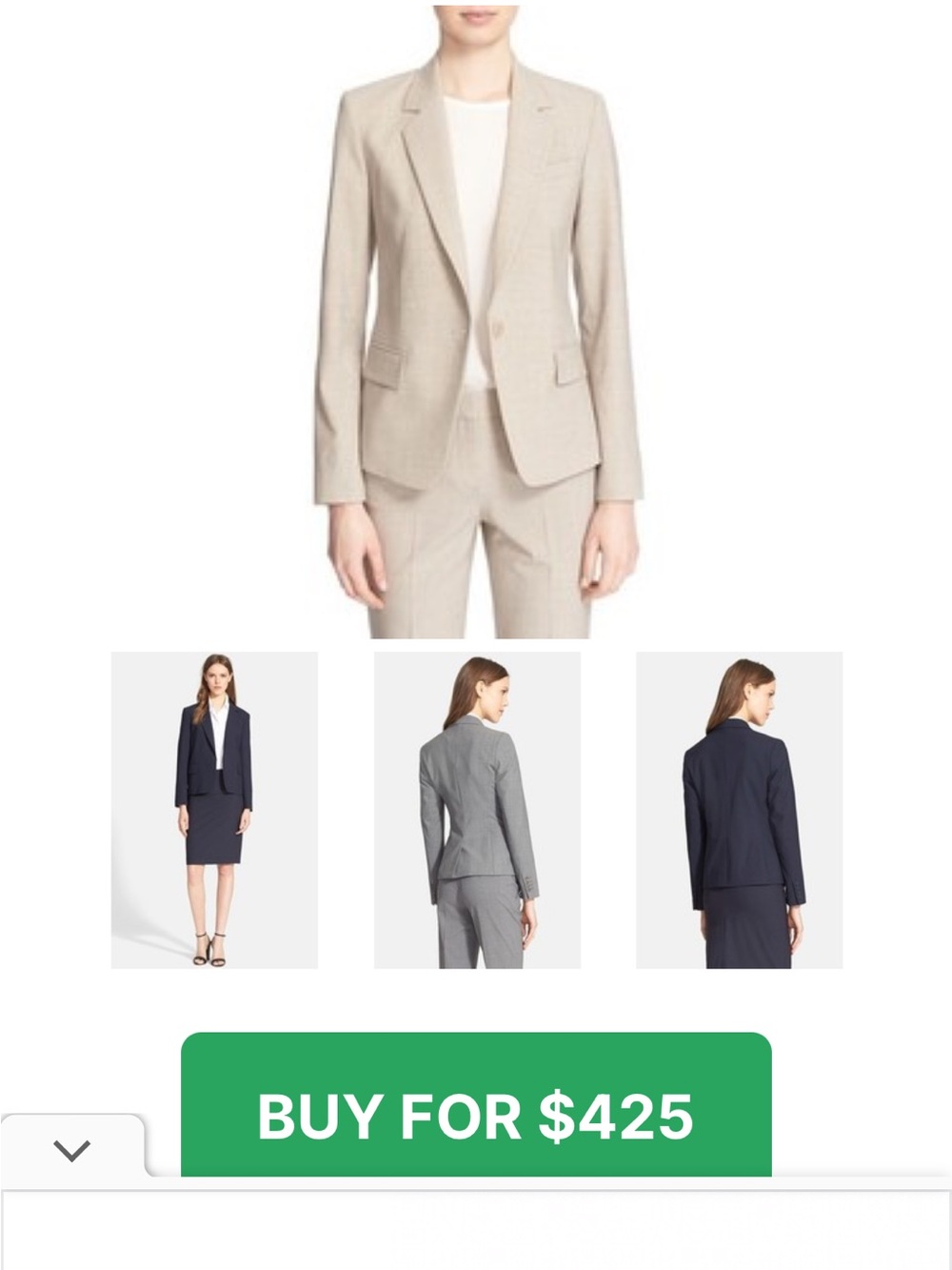 🌼 Stunning Theory Brand Women’s Fitted Gabe B Blazer size 4 Excellent Condition